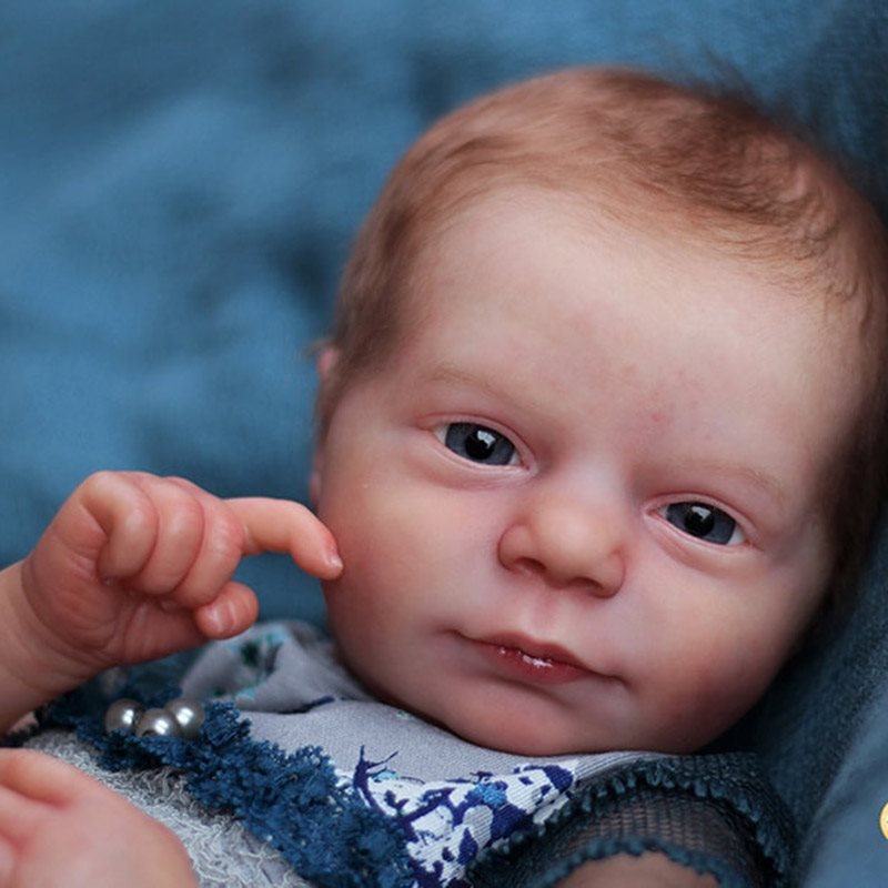 17'' Bruce Asleep Realistic Reborn Baby Boy