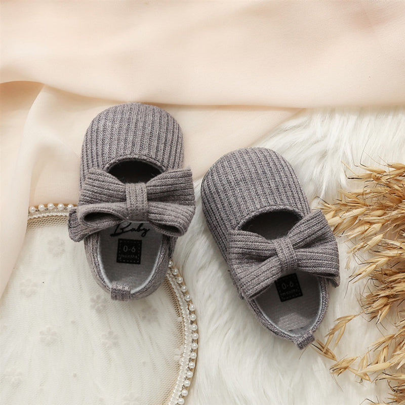 Cute Bow Knot Shoes for 20-24 Inches Reborn Dolls