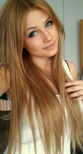 Beautiful Super Long Straight Lace Front Wig Synthetic Hair 26 Inches