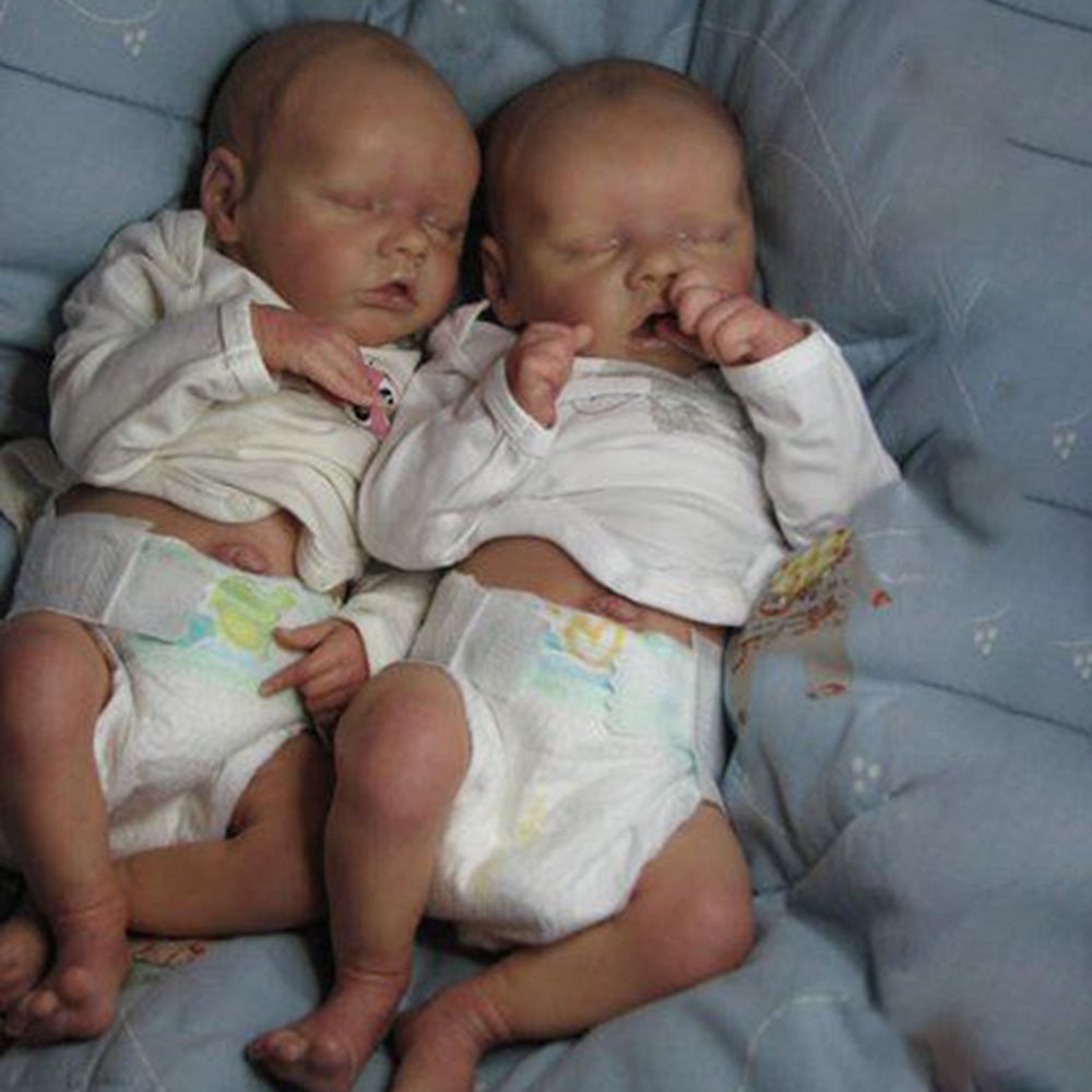 17'' Little Full Silicone Twins Toy