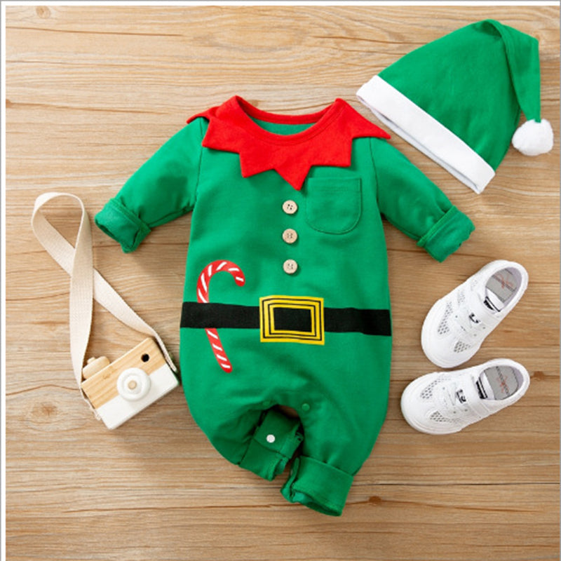 Christmas Bodysuit for 22-23 Inches Reborn Dolls