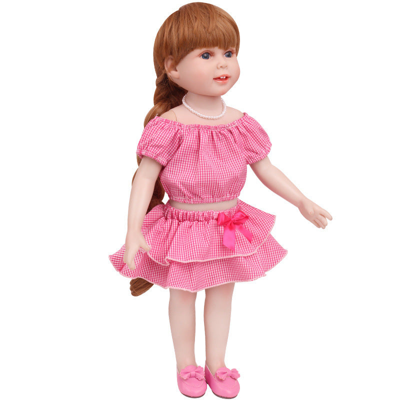 18 inch American Girl Multicolor Plaid Suit Skirt