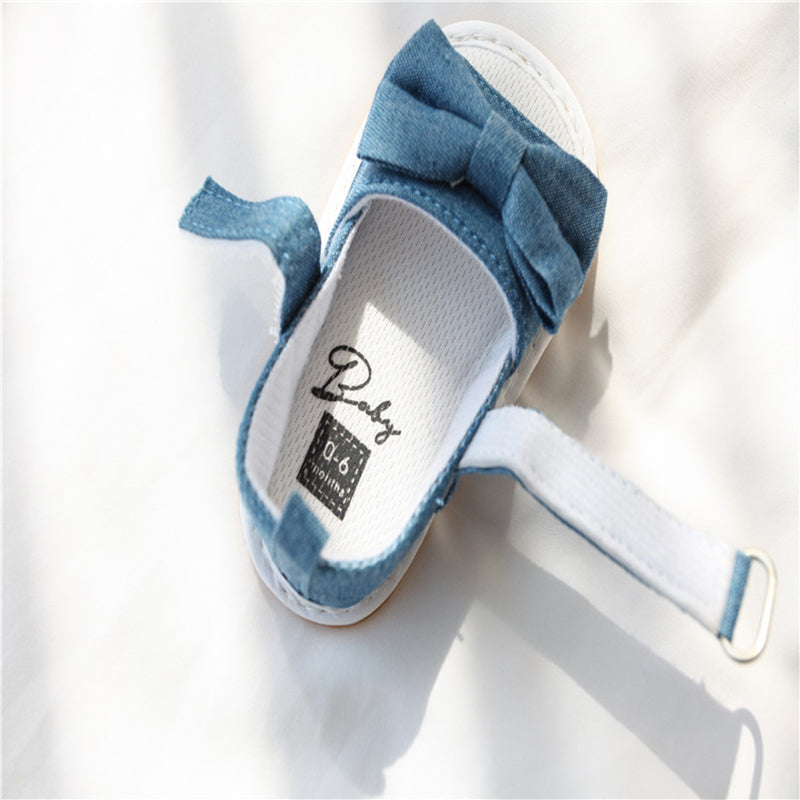 Cute Bow Knot Sandals for 20-24 Inches Reborn Dolls
