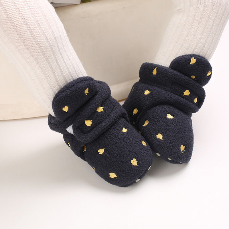 Cute Plush Soft Soles Shoes for 20-24 Inches Reborn Dolls