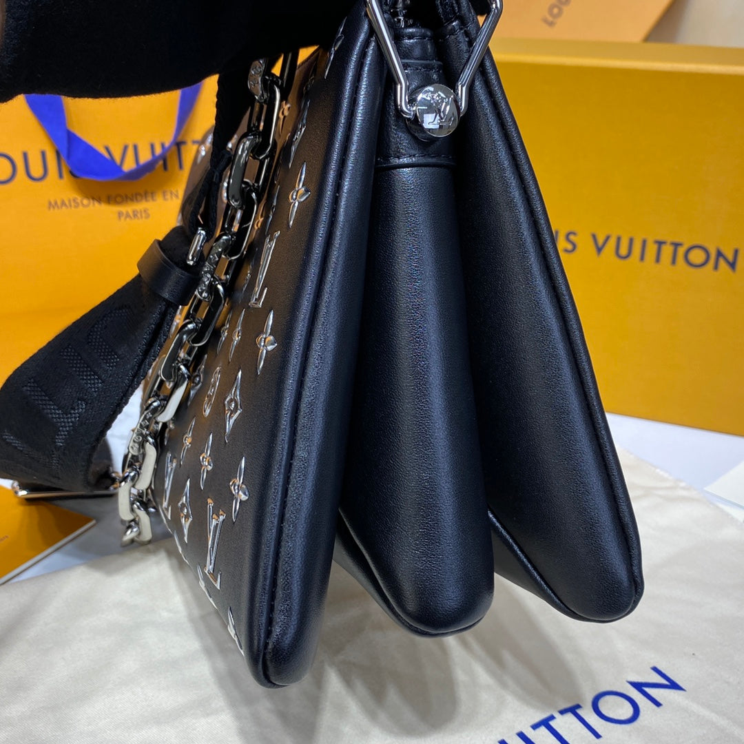 Louis Vuitton Coussin PM Black - 26 x 20 x 12