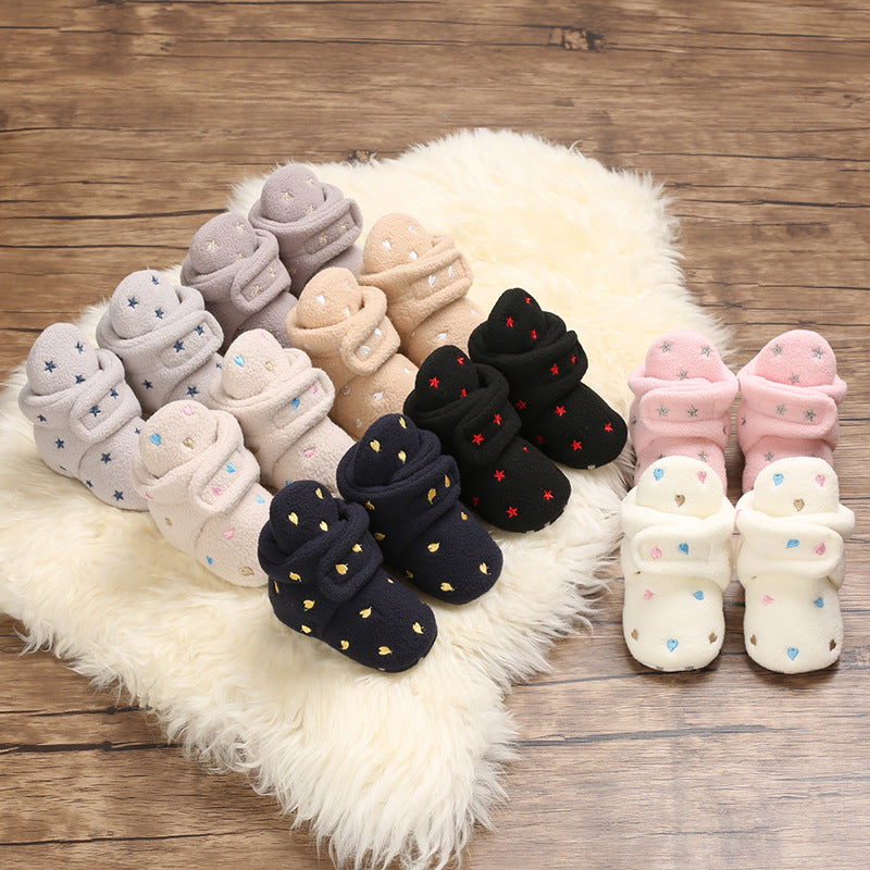 Cute Plush Soft Soles Shoes for 20-24 Inches Reborn Dolls