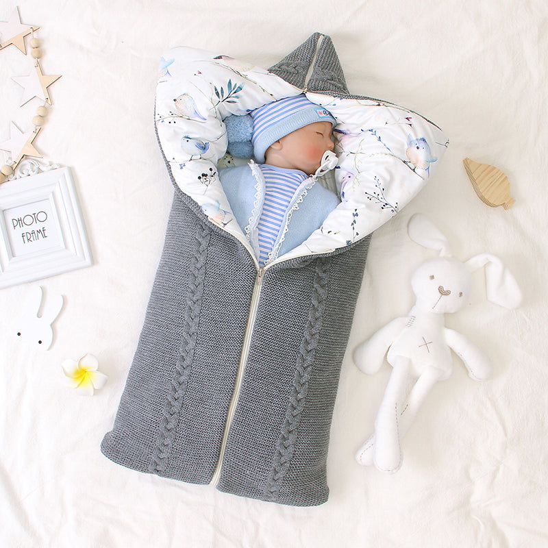 Thickened Zipper Sleeping Bag For 16-24 Inches Reborn Dolls