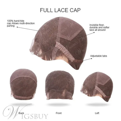 Attrative Sexy Short Straight Full Lace Wig 8 Inches 100% Human Hair