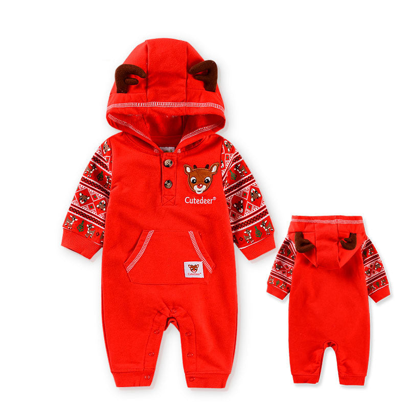 Christmas Fawn Dress for 22-23 Inches Reborn Dolls
